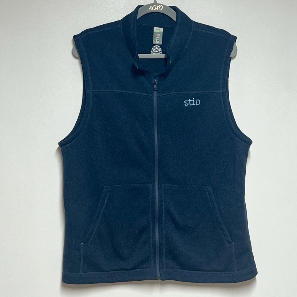 STIO 200050 - Men's Wilcox Fleece Navy Vest Sz L